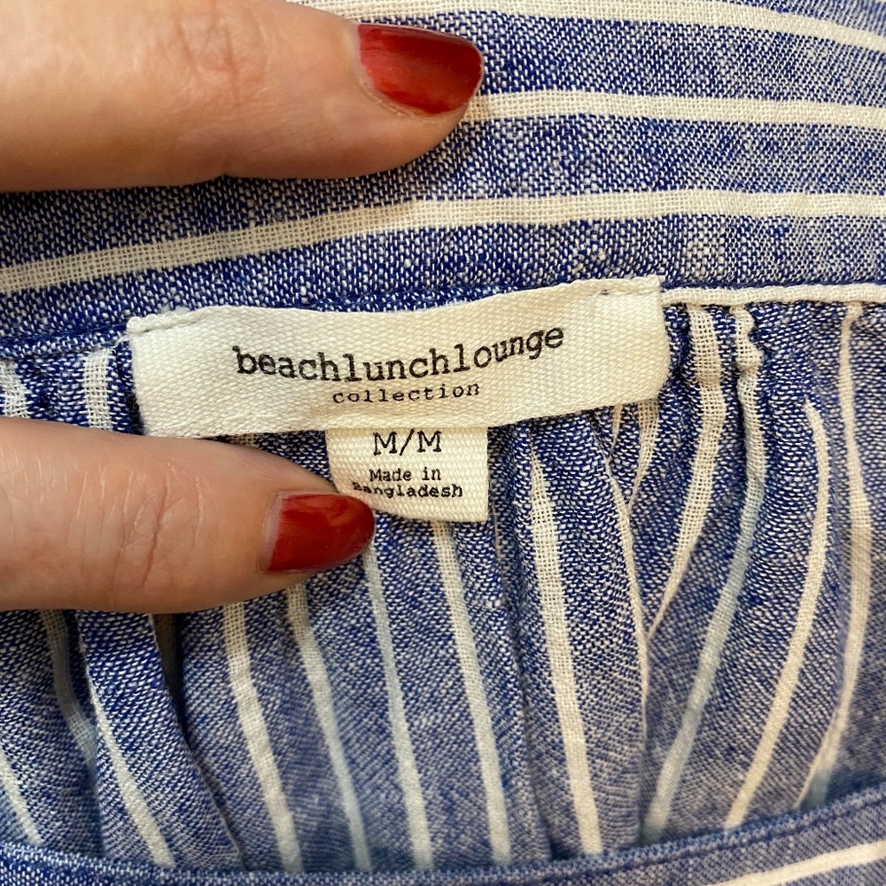 Beachlunchlounge, NAOMI‎ TOP, 45% Cotton-55% Linen, Size M - Picture 4 of 7